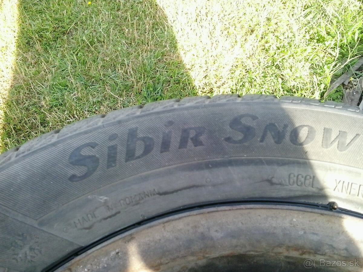 Predám sadu pneumatiky Matador 185/65/R 14, M-S - 4