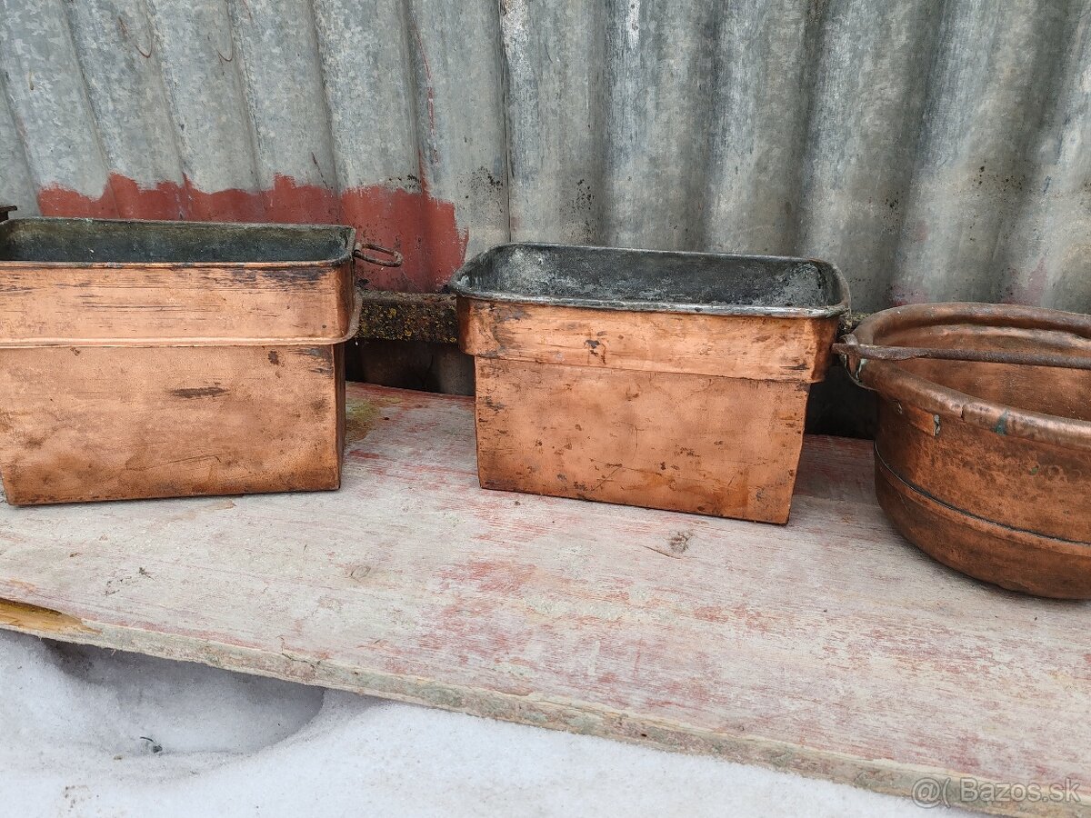 Staré medené hrnce - 4