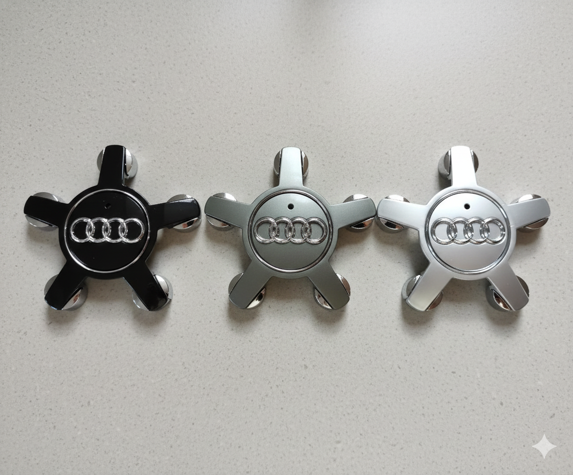 Stredove krytky - pukličky AUDI - 4