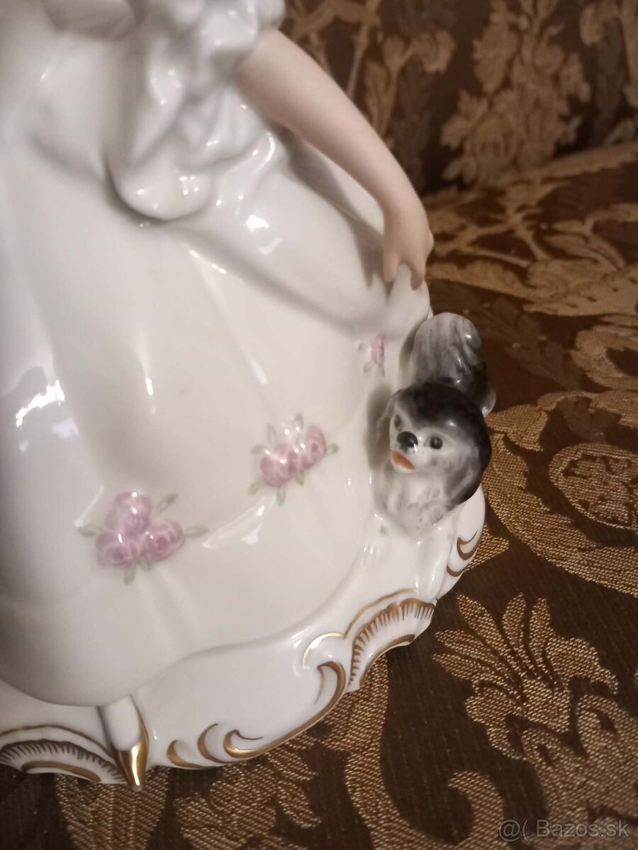 Porcelánová Dáma Pirkenhammer a Dáma Sitzendorf - 4