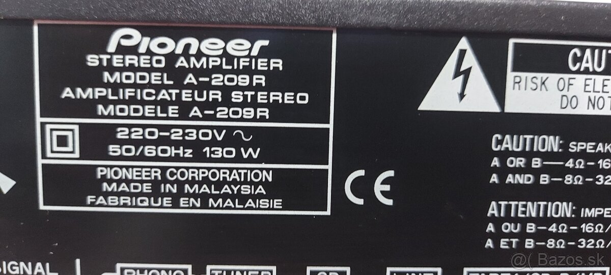 Pioneer A-209R - 4