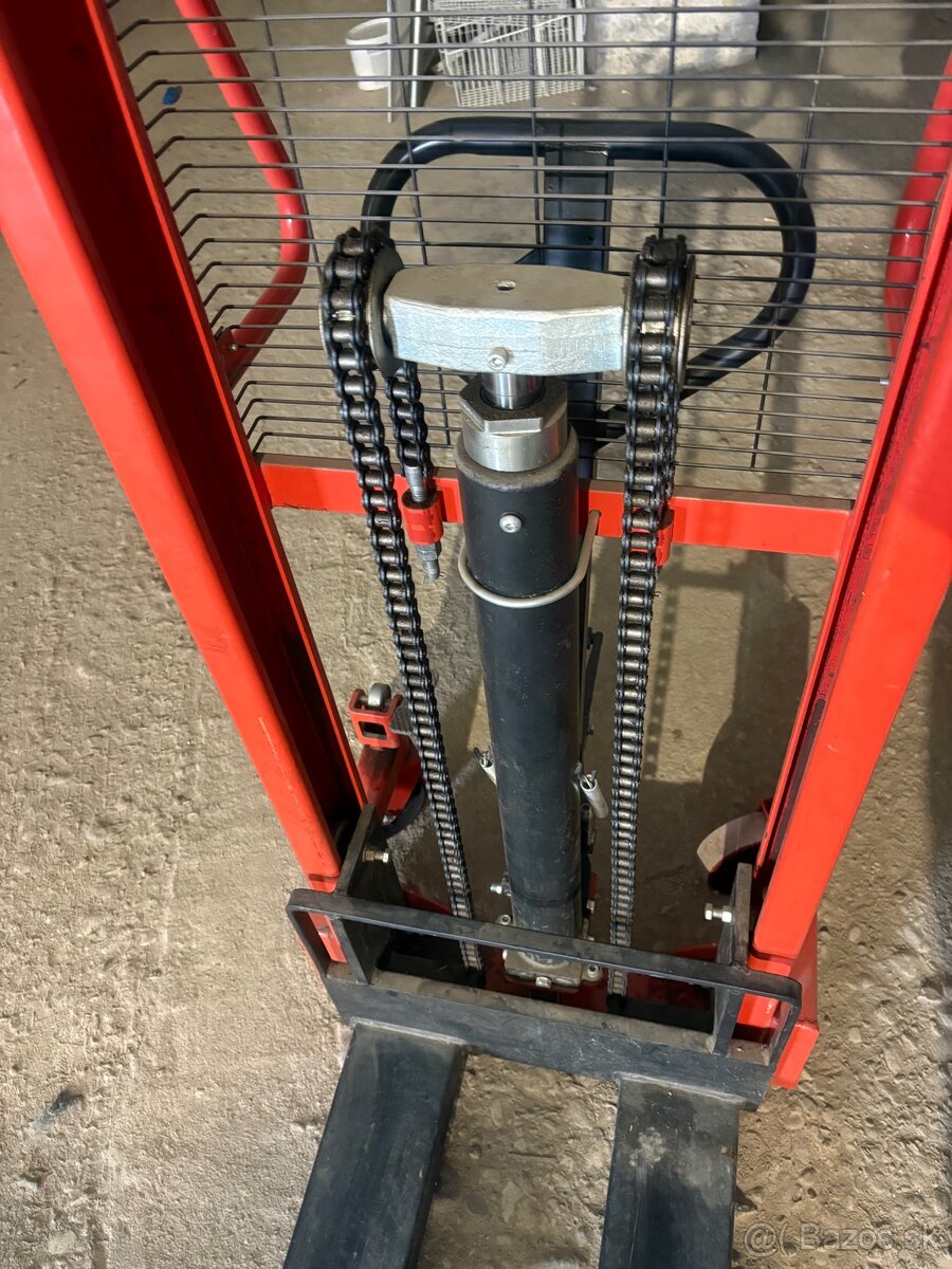 Paletový vozík / Stohovací Vozík / ručný vysokozdvižný - 4