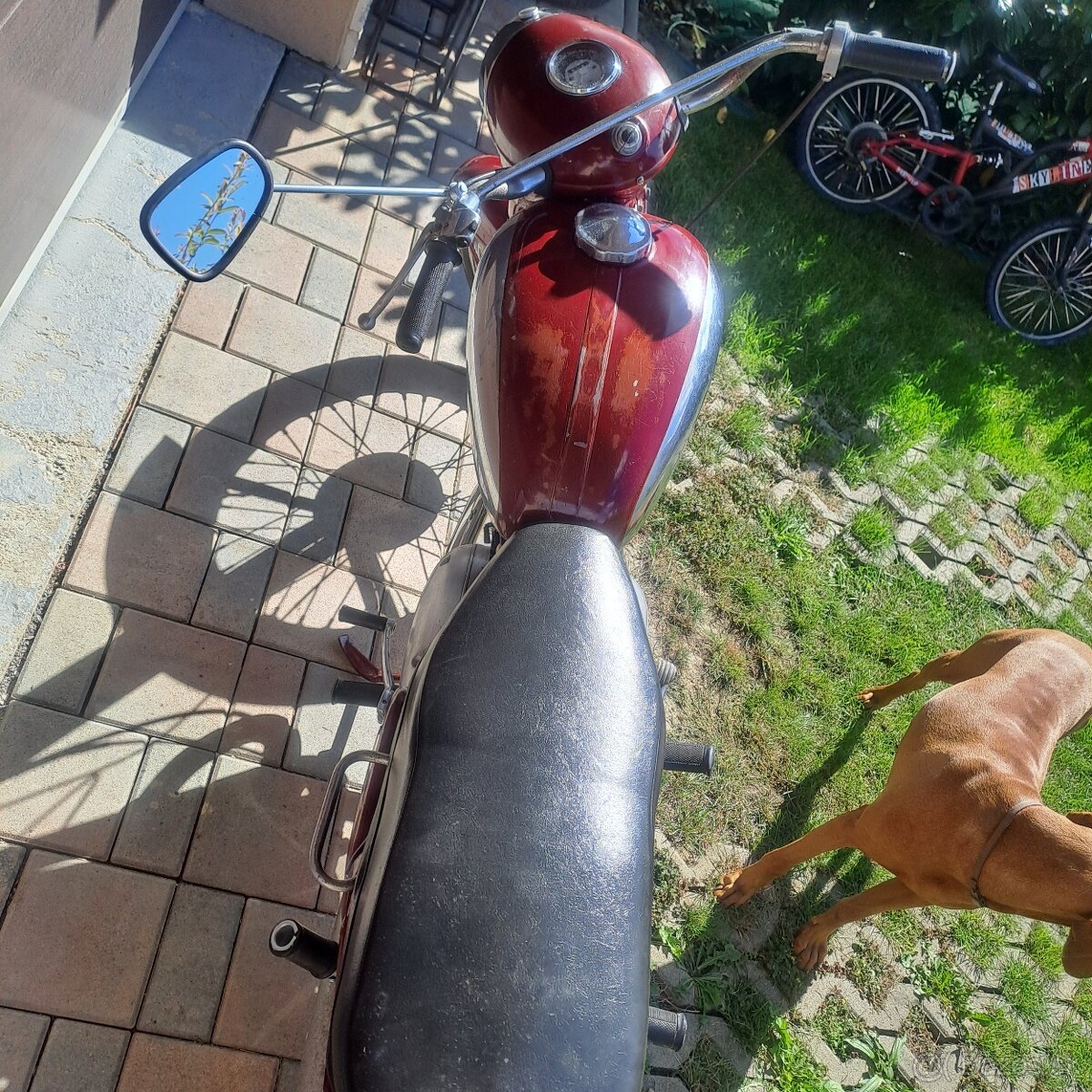 Jawa sport 250 590 pôvodný kus EC,STK 2029 - 4