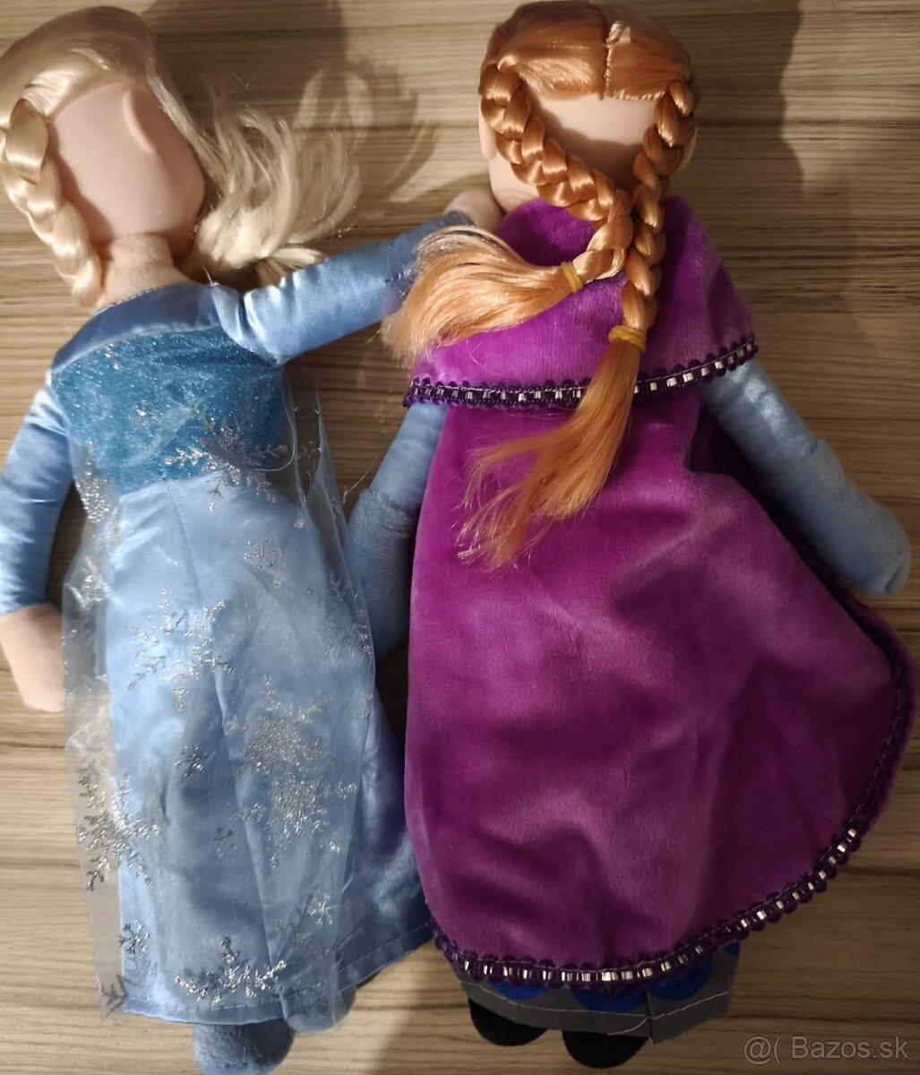 Elsa a Anna spievajú- Plyšové hračky Ľadové Kráľovstvo- - 4