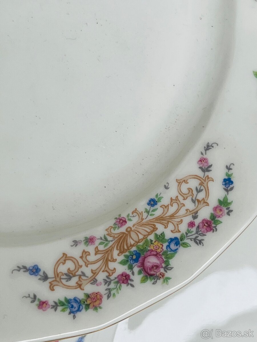 Epiag DF krasna tanierova sada kvety misa a 6 tanierrov - 4