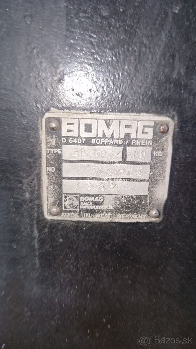Bomag vybračna doska - 4