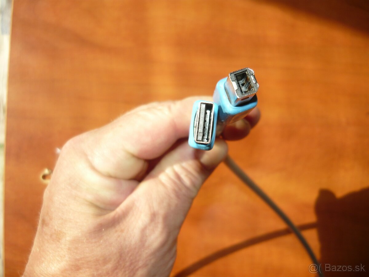 HIGH END 1m dlhý USB kábel 2.0 A-B:, PAD - 4