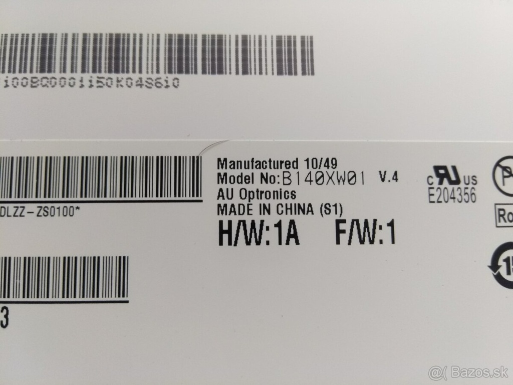 14" display z notebooku HP elitebook 8440p - 4