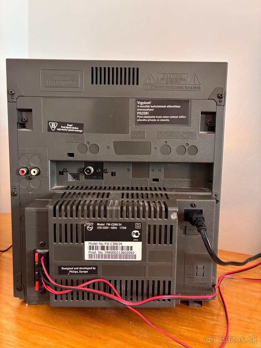 Hifi veža Philips FW-C399 - 4