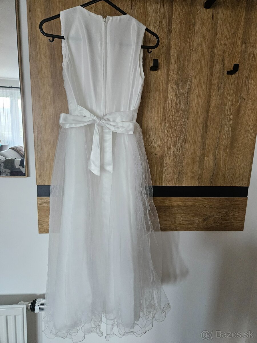 Šaty na 1. sv. prijímanie velk. 140 - 4