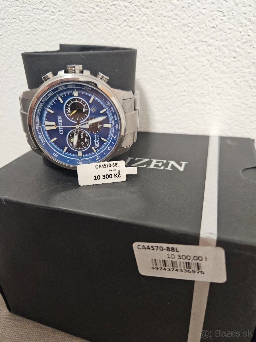 Citizen Eco-Drive Super titanium Chrono - 4
