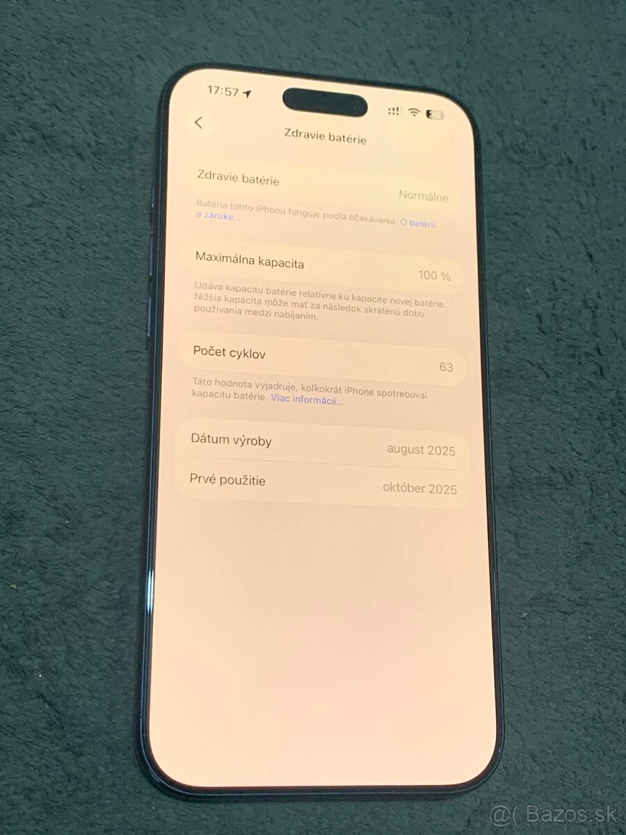 Predám Apple iPhone 17 PRO MAX 256GB Blue Super Stave - 4