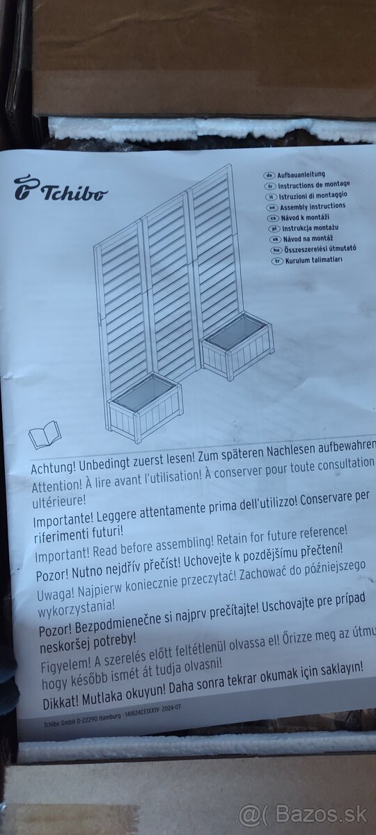 Flexibilný paraván s kvetináčmi - 4