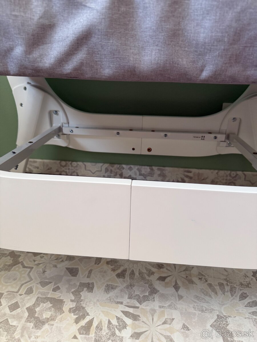 Rastúca posteľ schnuggle air crib - 4