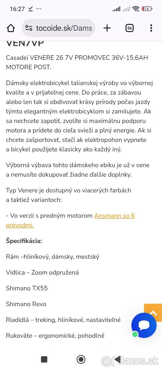 Predám elektrobicykel dámsky - 4