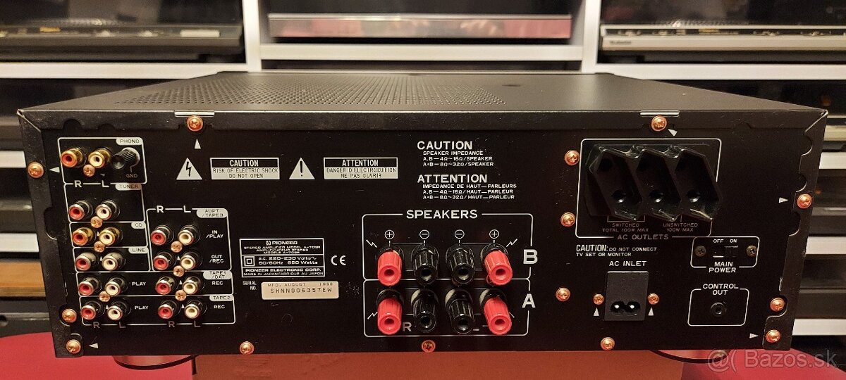 Predám zosilovače Pioneer, Denon, JVC, Philips - 4