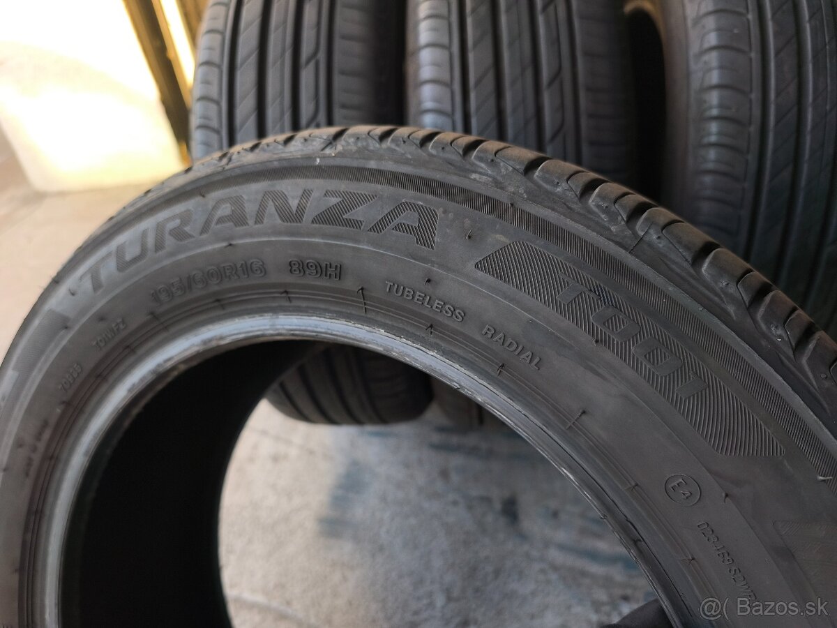 195/60 r16 letné pneumatiky Bridgestone - 4