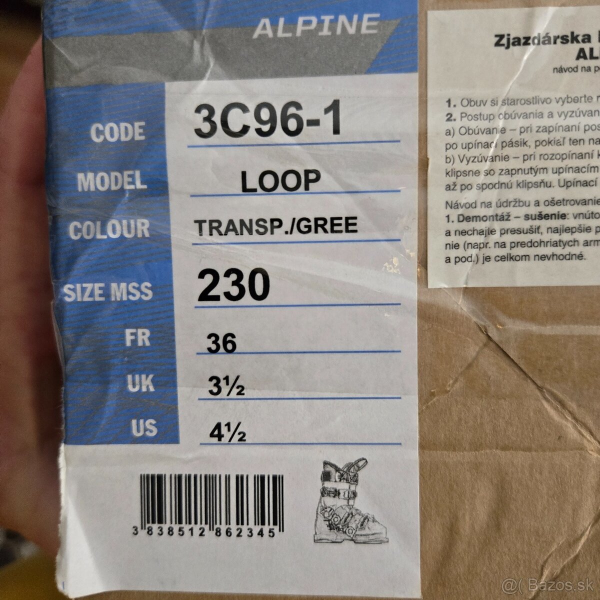 Detske lyziarky Alpina - 4