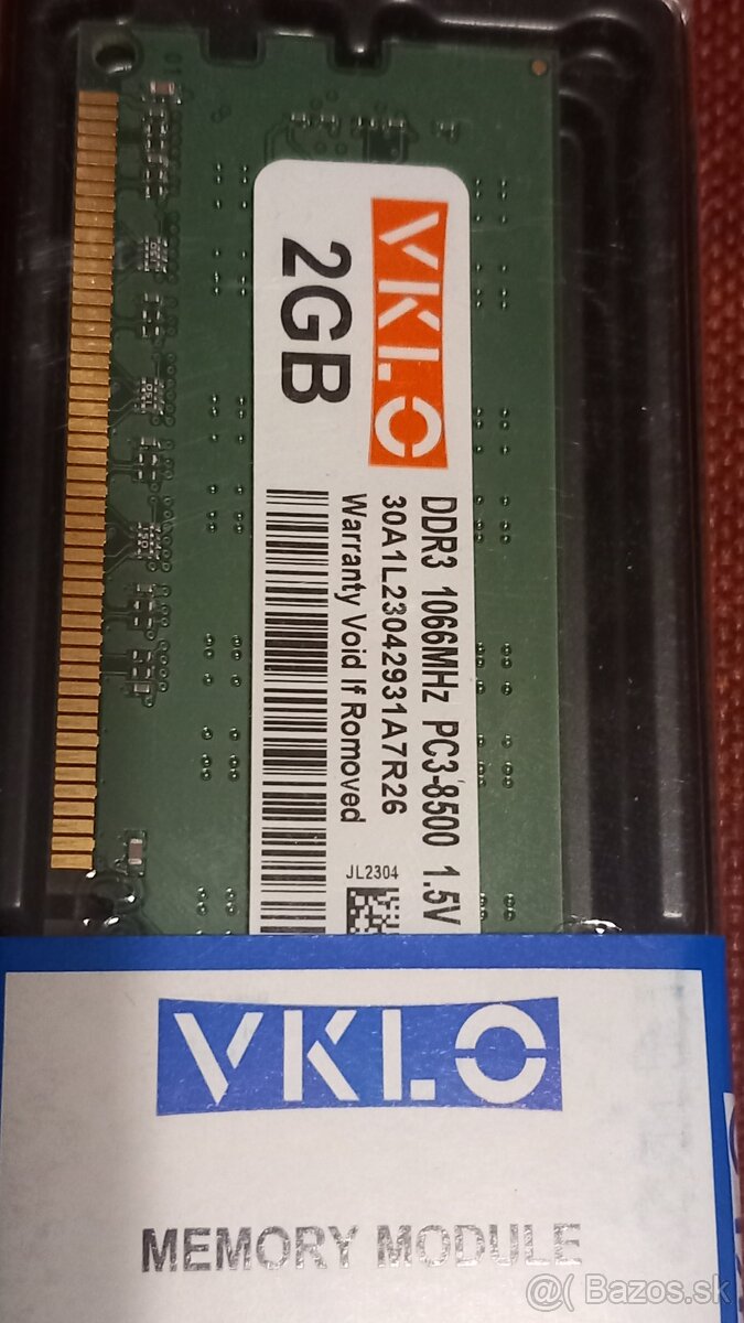 Predám DDR3 pamäte pre PC 2x2GB a 2x4GB - 4