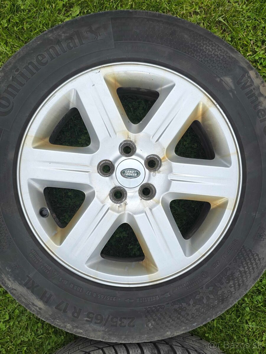 Original Land Rover 17" Alu disky z Freelander 2