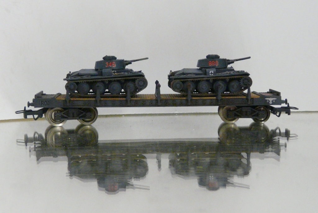 nemecky vojensky vlak H0 - 4