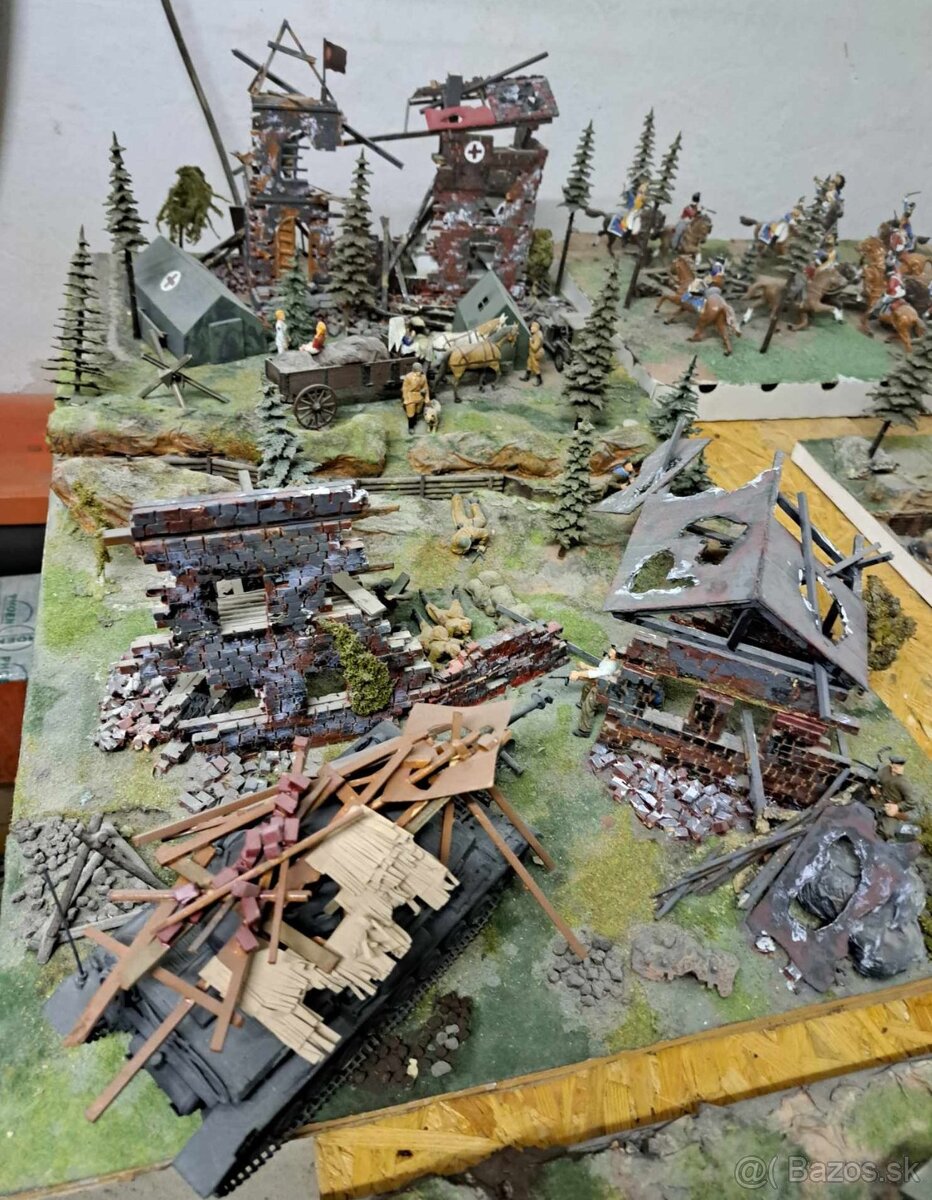 DIORÁMY - prevažne 2. svetová vojna (na výmenu) - 4