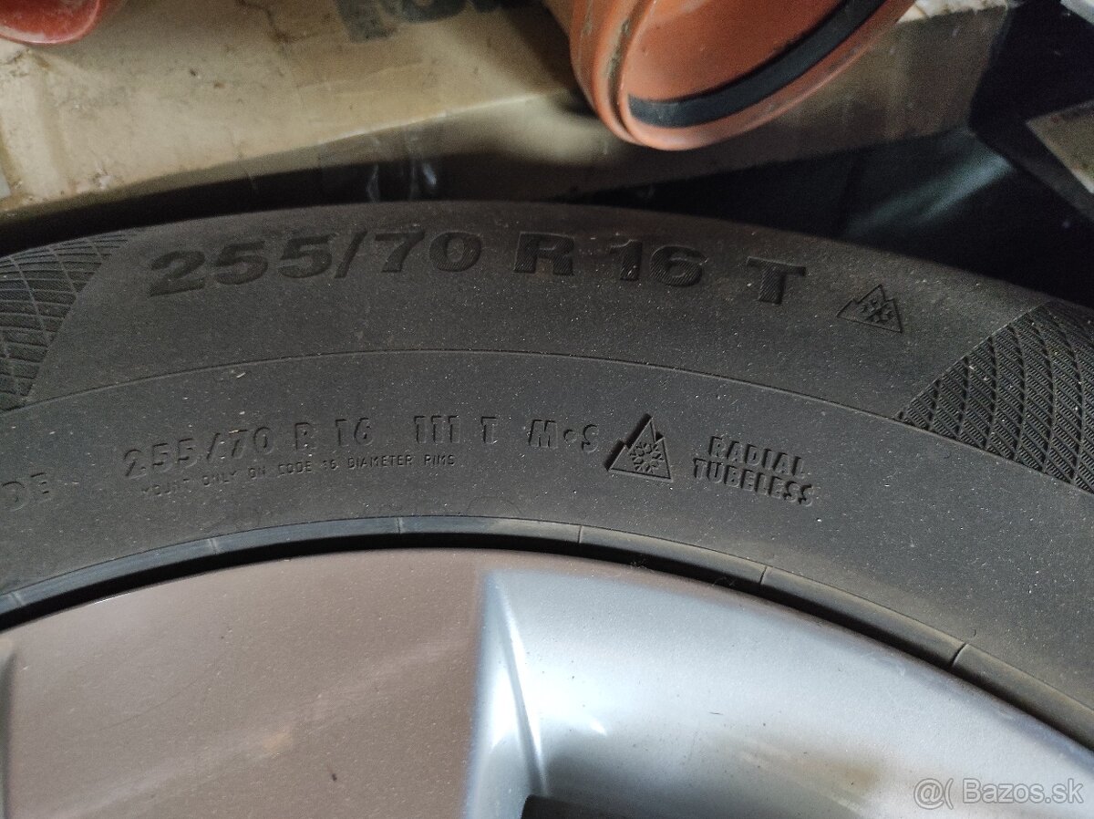 Nissan Navara d40, kolesá 255/70R16 - 4