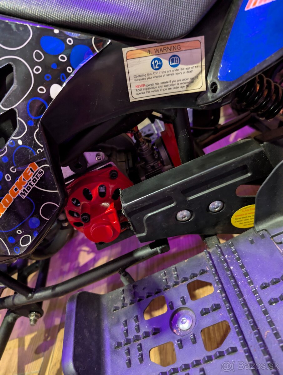 Detská benzínová 4kolka tuning