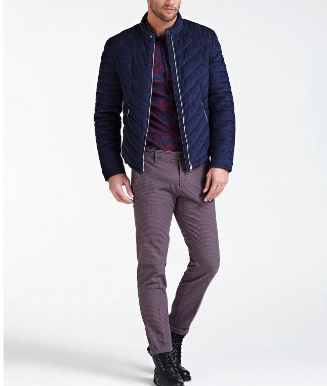 Guess, pánska prešívaná bunda veľ. XL - 4