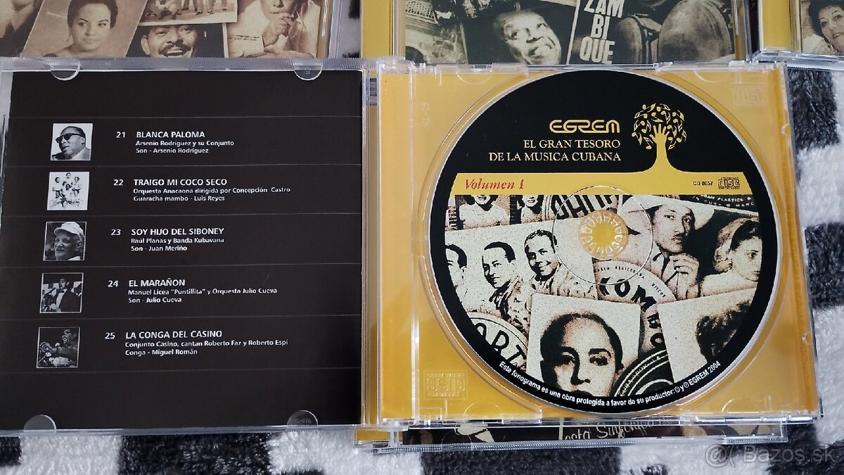 Predám kompiláciu 8CD El Gran Tesoro De La Música Cubana
- 4
