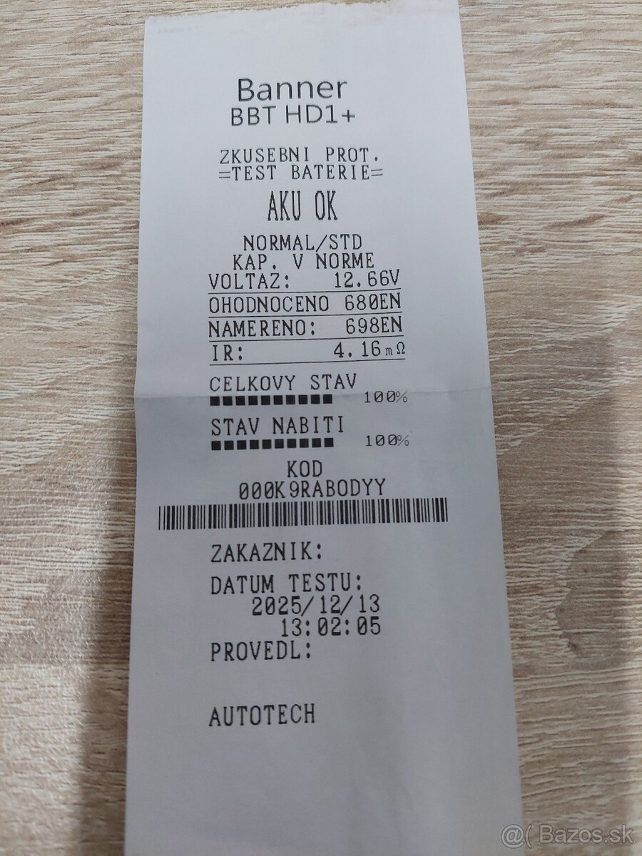 Autobatéria Webber 12 V/74 Ah - 4