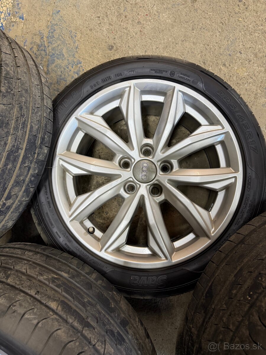 Predám elektróny + letné pneumatiky R17 (5x112) - 4
