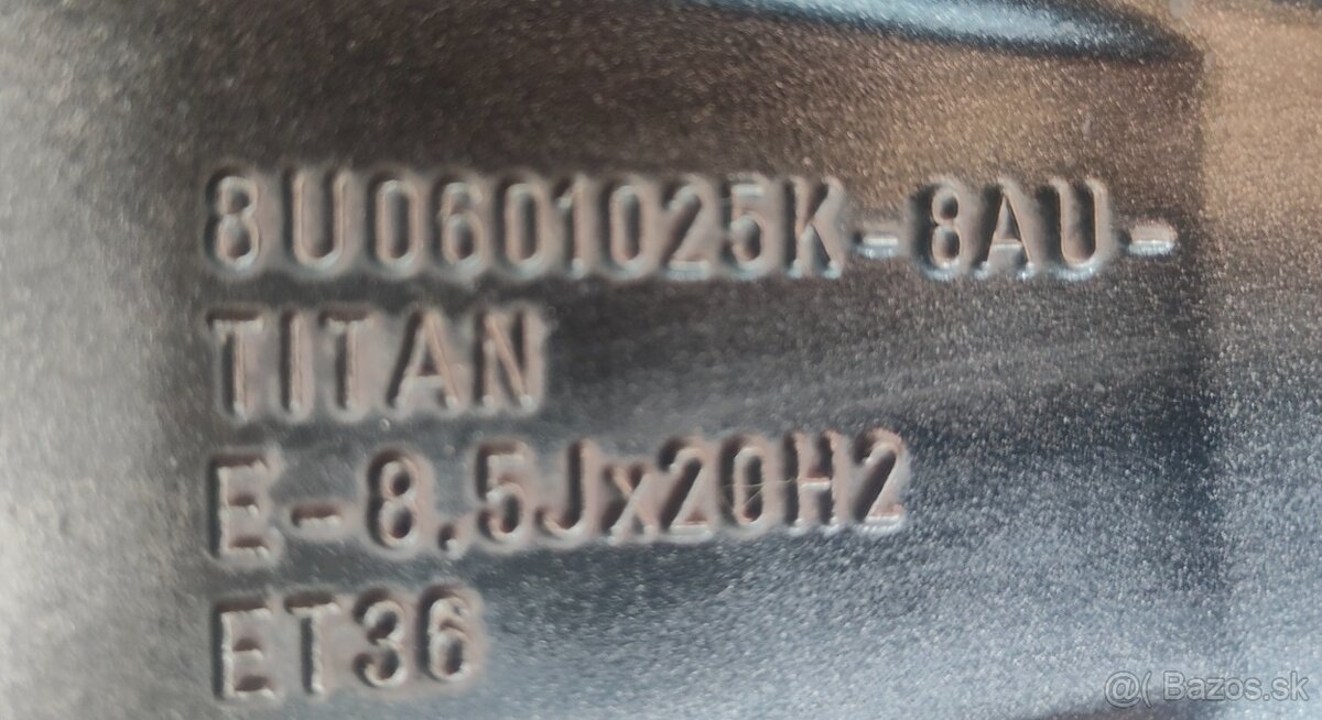 5x112 r20 - Audi ROTOR originál - 4