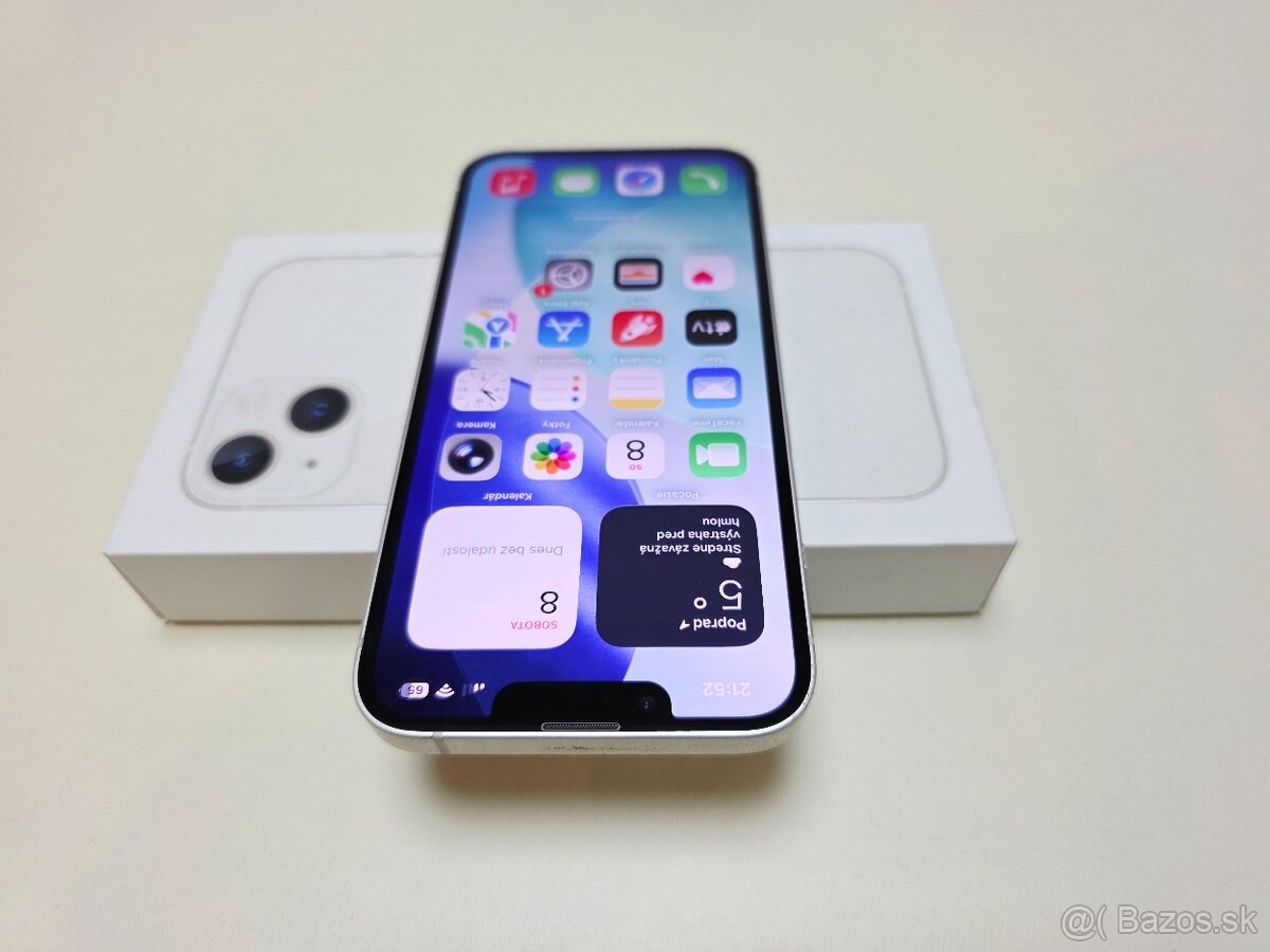 APPLE IPHONE 13 128GB STARLIGHT ,BATERKA 100% - 4