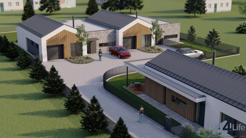 4i. novostavba rodinného domu s garážou v obci Krakovany RD - 4