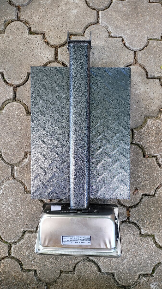 Digitálna sklápacia mostíková váha TCS do 150kg/20g 30x40cm - 4