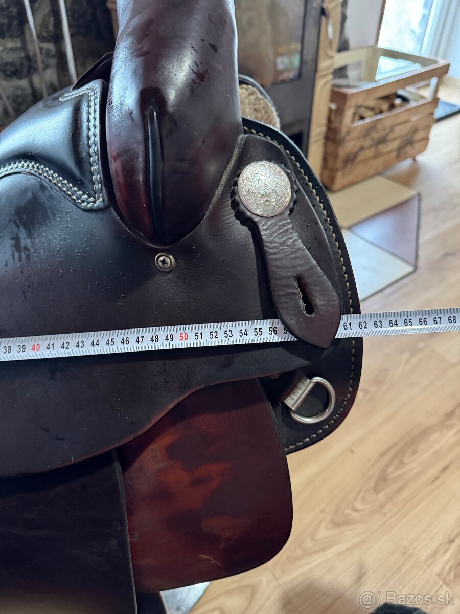 Westernové sedlo Continental - 4