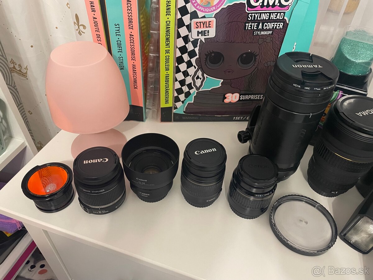 Predávam Objektívy Tamron Canon Sigma - 4