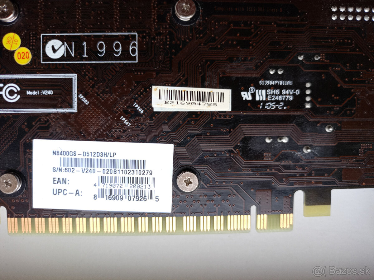 GeForce MSI 8400GS 2x - 4