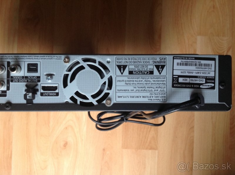 Samsung DVD HR755 - 4