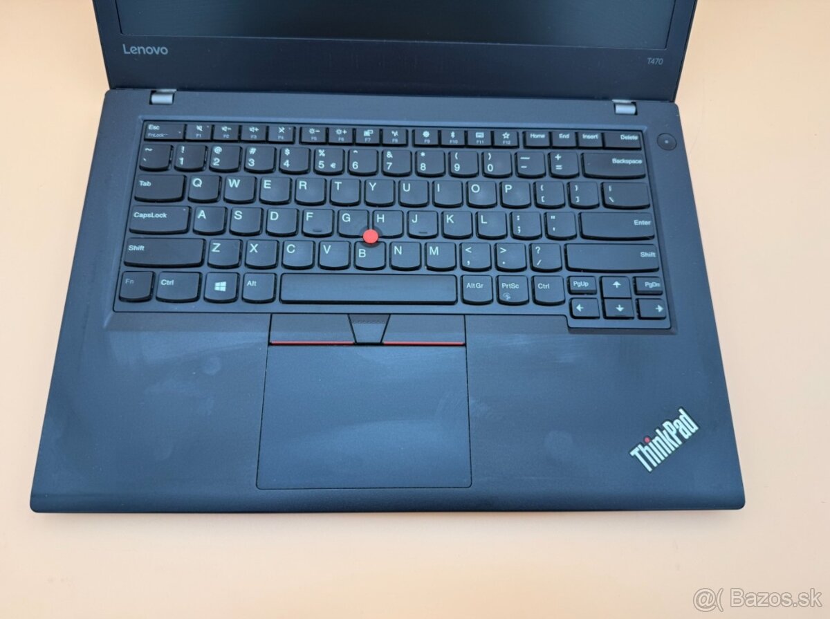 Notebook Lenovo T470, i5, SSD 256 GB, 8 GB RAM, HD - 4