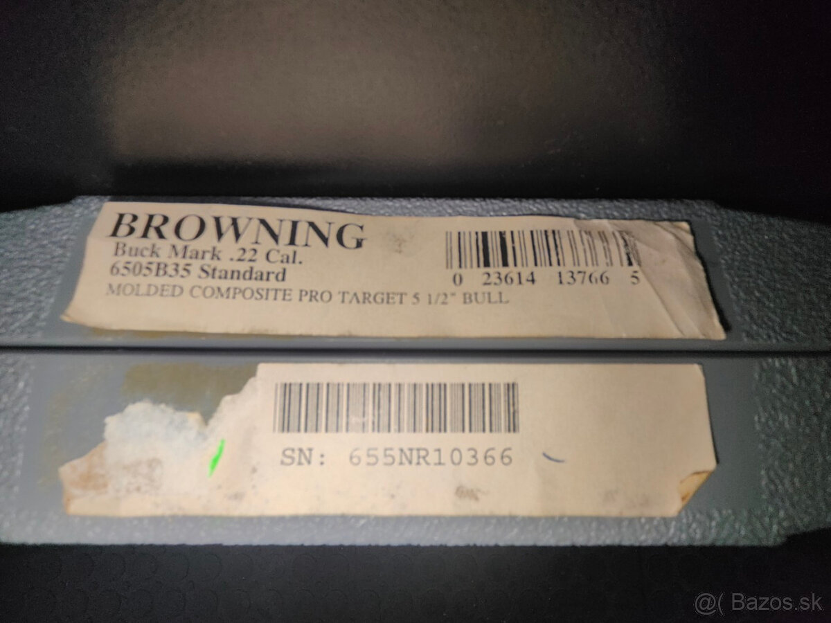 P: pištoľ BROWNING BUCK MARK 22LR - 4