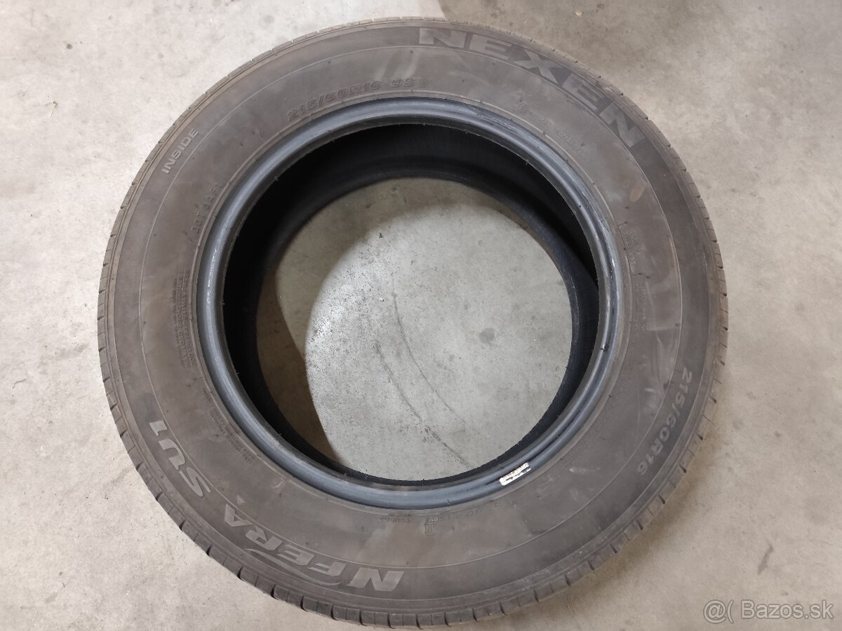 Predám letné pneumatiky 215 60 R16 95V - 4