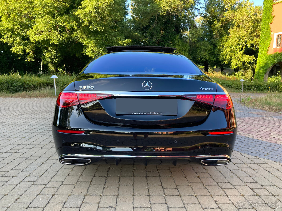 Mercedes S trieda S580 AMG 4x4 | ZARUKA | DPH | Nove 160k - 4