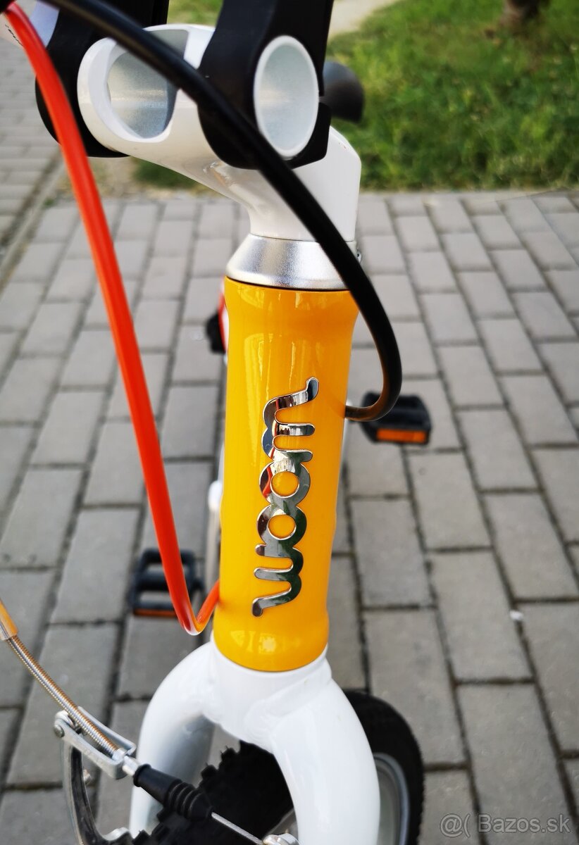 Na predaj detský bicykel WOOM 4 žlty - 4