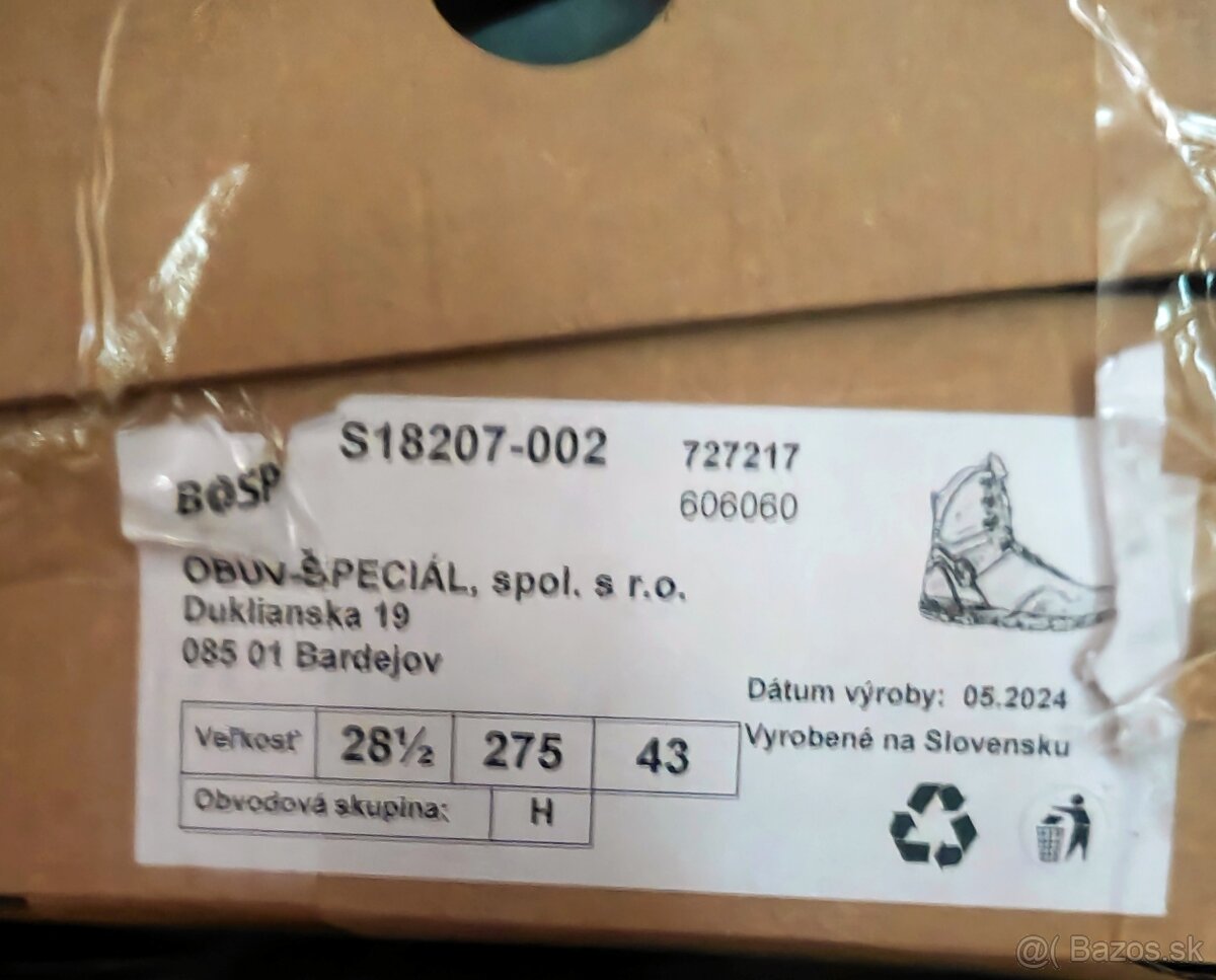 Taktická Gore-tex obuv BOSP TARAS HIGH - 4