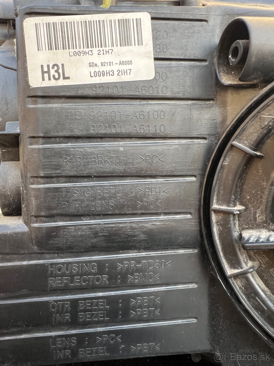 Predné svetlo Ľavé Hyundai i30 - 4