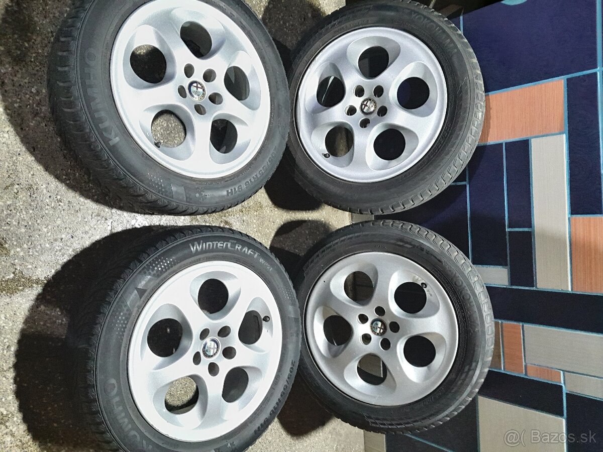 Kolesa 5x98 R16, 205/55 R16 - 4