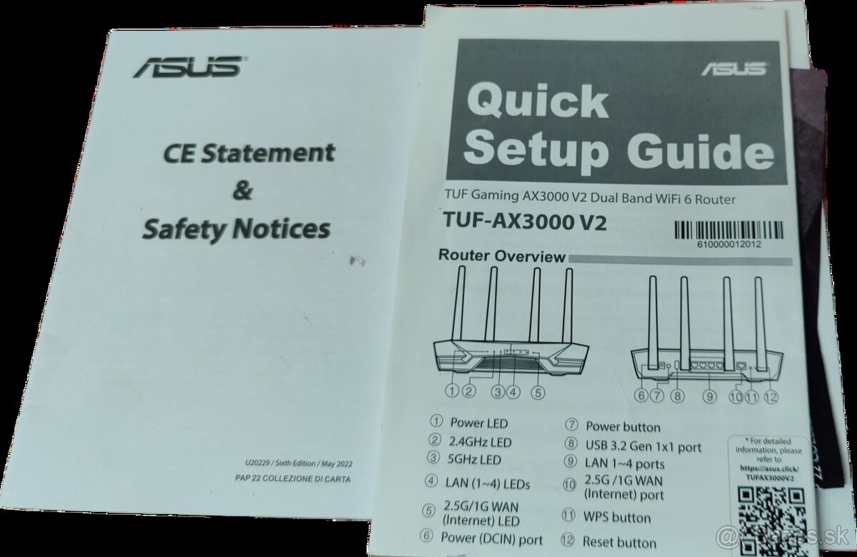 Router AsusTUF Gaming AX3000 V2 - 4