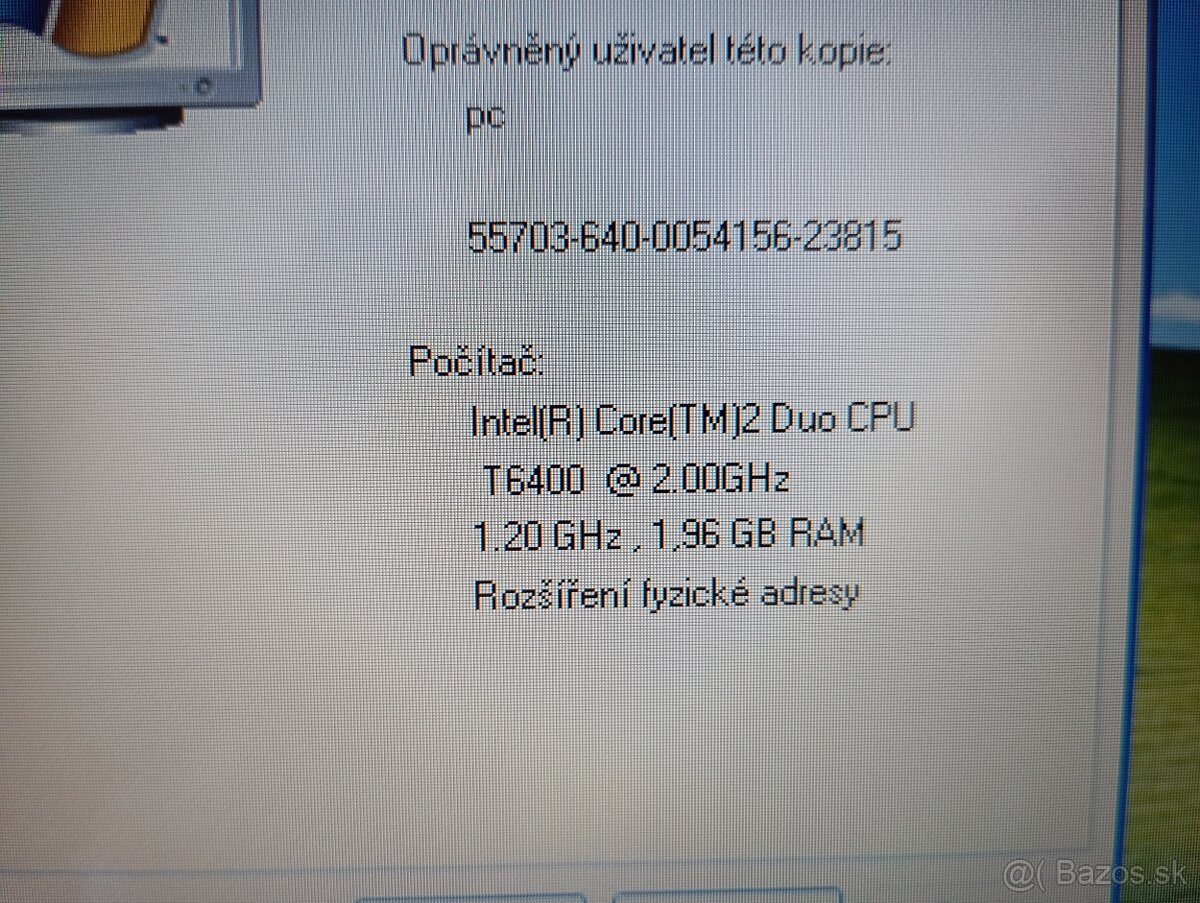 predám notebook LENOVO G530 , WINDOWS XP - 4